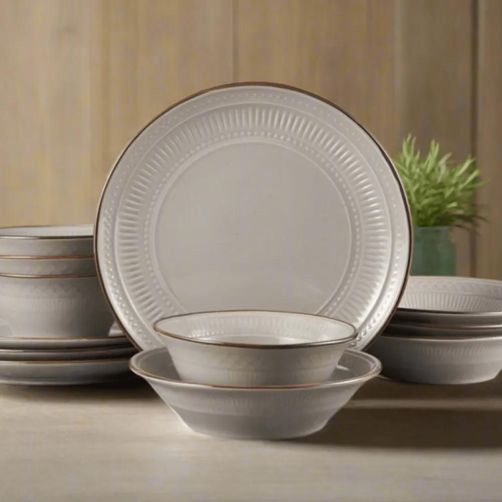 Pfaltzgraff® Easton 12 Piece Dinnerware Set, Service for 4- Dinnerware Service For 4