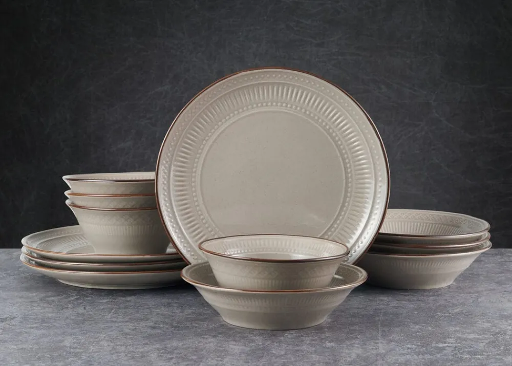 Pfaltzgraff® Easton 12 Piece Dinnerware Set, Service for 4- Dinnerware Service For 4