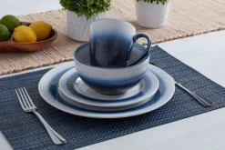 Pfaltzgraff® Eclipse Blue 16 Piece Dinnerware Set, Service for 4- Dinnerware Service For 4