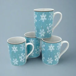 Pfaltzgraff® Evergreen Ernie Set of 4 Mugs- Coffee Mugs