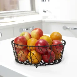 Gourmet Basics® Farmers Market Centerpiece Fruit Basket- Fruit And Storage Baskets