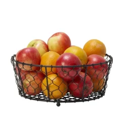 Gourmet Basics® Farmers Market Centerpiece Fruit Basket- Fruit And Storage Baskets