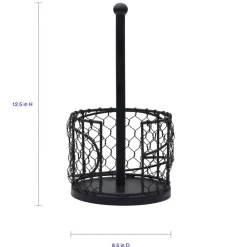 Gourmet Basics® Farmers Market Paper Towel Holder- Fruit And Storage Baskets