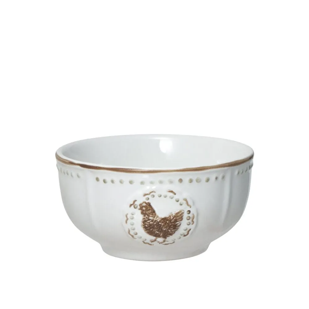 Pfaltzgraff® Farmhouse Hen Set of 4 Fruit Bowls- Fruit Bowls