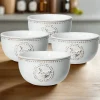 Pfaltzgraff® Farmhouse Hen Set of 4 Soup Cereal Bowls- Soup Cereal Bowls