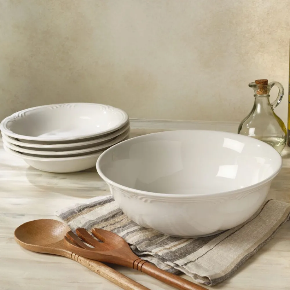 Pfaltzgraff® Filigree® 5 Piece Pasta Bowl Set- Pasta Bowls