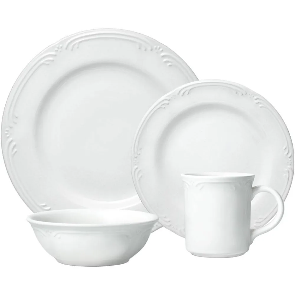 Pfaltzgraff® Filigree® Dinnerware Set- Dinnerware Service For 8|Dinnerware Service For 4