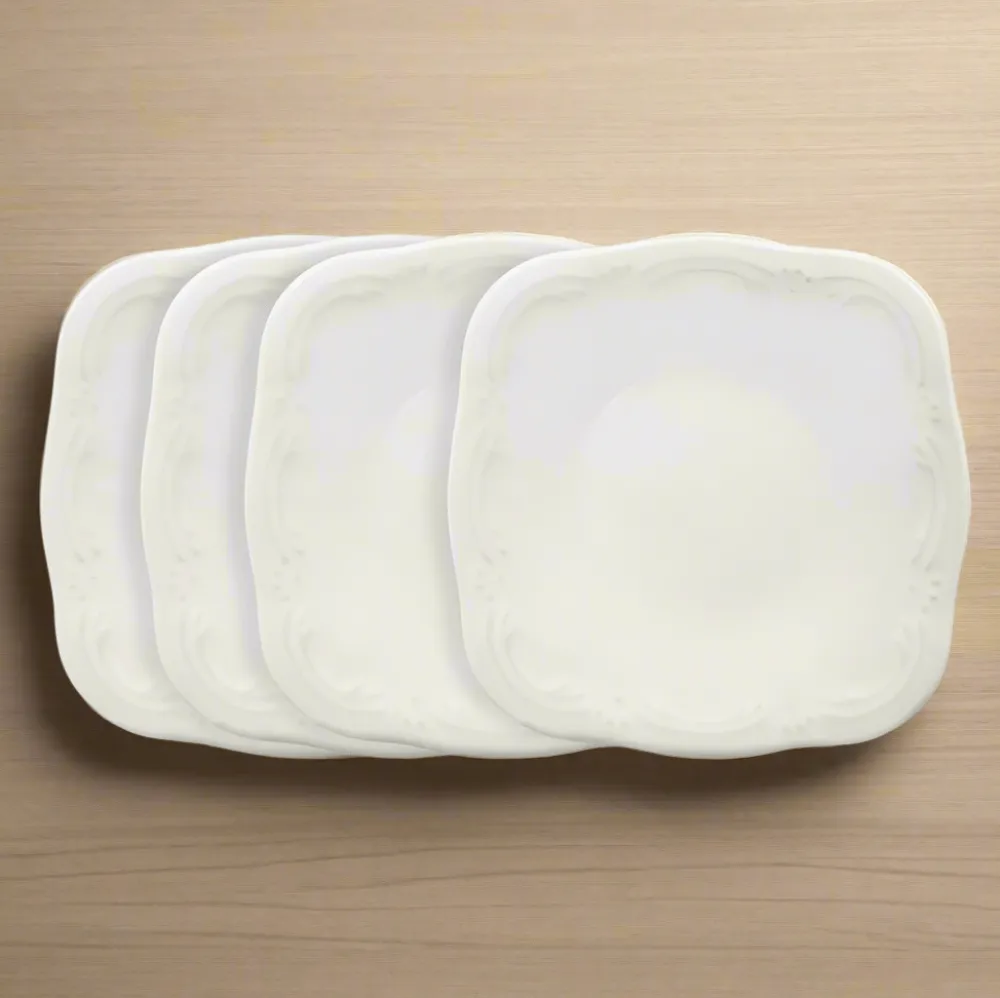 Pfaltzgraff® Filigree® Set of 4 Appetizer Plates- Appetizer Plates