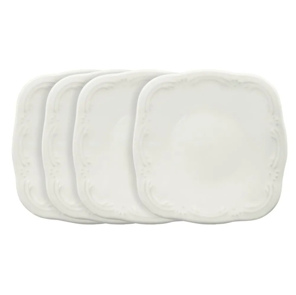 Pfaltzgraff® Filigree® Set of 4 Appetizer Plates- Appetizer Plates