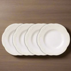 Pfaltzgraff® Filigree® Set of 4 Bread and Butter or Dessert Plates- Appetizer Plates