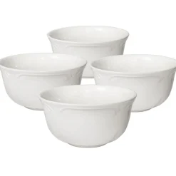 Pfaltzgraff® Filigree® Set of 4 Deep Soup Cereal Bowls- Soup Cereal Bowls