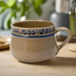 Pfaltzgraff® Folk Art® Jumbo Soup Mug- Soup Cereal Bowls