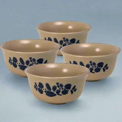Pfaltzgraff® Folk Art® Set of 4 Deep Soup Cereal Bowls- Soup Cereal Bowls