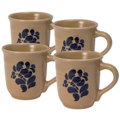 Pfaltzgraff® Folk Art® Set of 4 Mugs- Coffee Mugs