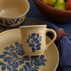 Pfaltzgraff® Folk Art® Set of 4 Mugs- Coffee Mugs