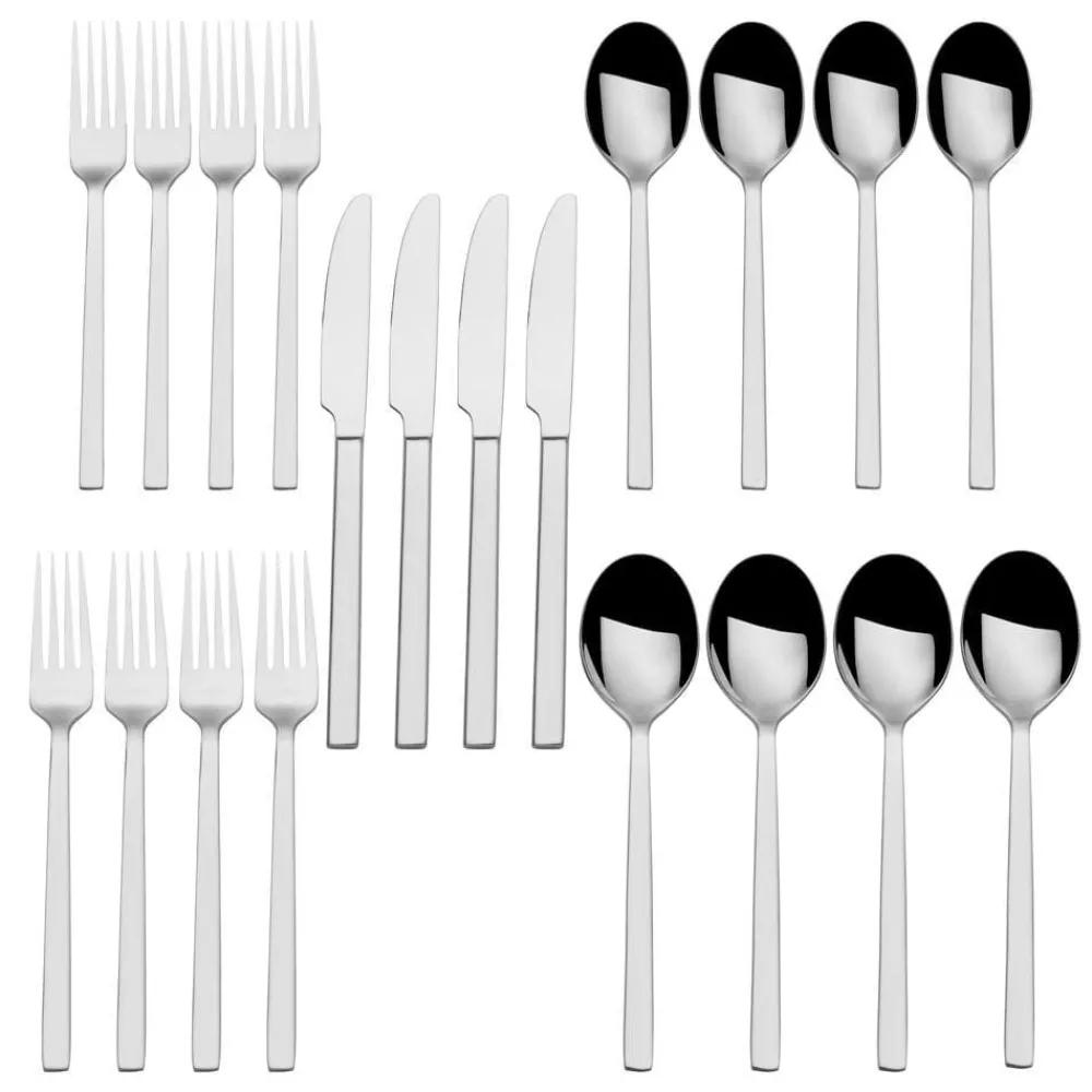 Towle® Living Forged Paros 20 Piece Flatware Set, Service for 4- Sets
