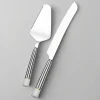 International® Silver French Cafe 2 Piece Cake Knife and Server Set- Cake Knives And Servers