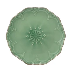 Pfaltzgraff® French Lace Set of 4 Green Salad Plates- Salad Plates