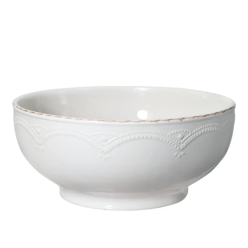 Pfaltzgraff® French Lace White Serve Bowl- Serve Bowls
