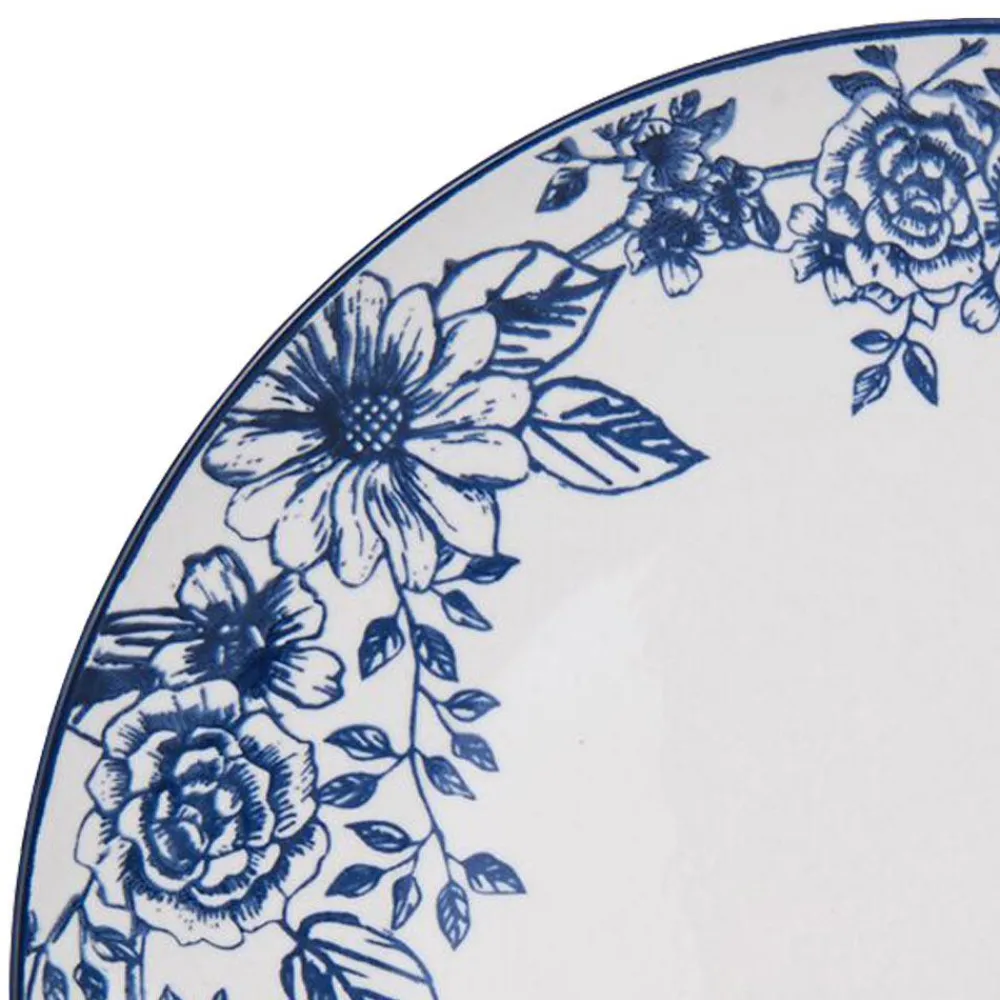 Pfaltzgraff® Gabriela Blue Set of 4 Dinner Plates- Dinner Plates