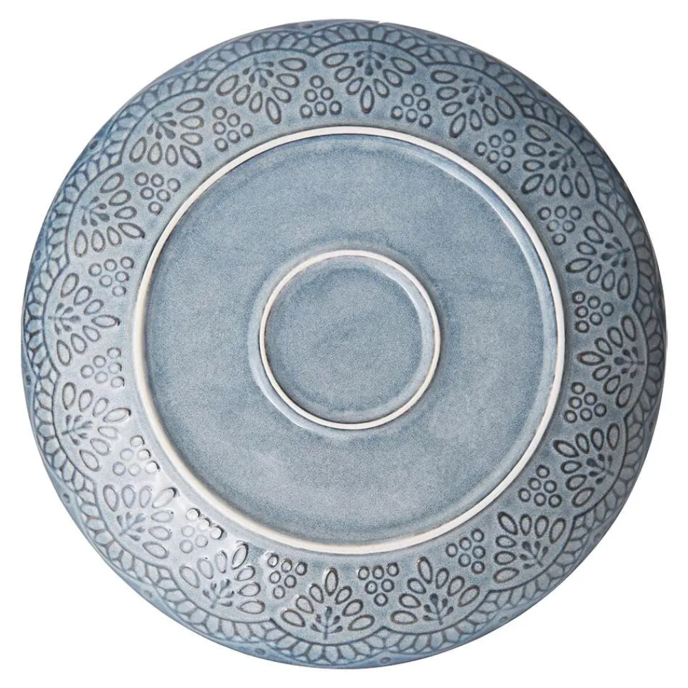 Pfaltzgraff® Gabriela Blue Set of 4 Dinner Plates- Dinner Plates