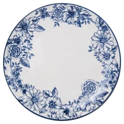 Pfaltzgraff® Gabriela Blue Set of 4 Dinner Plates- Dinner Plates