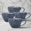 Pfaltzgraff® Gabriela Blue Set of 4 Mugs- Coffee Mugs