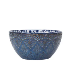 Pfaltzgraff® Gabriela Blue Set of 4 Soup Cereal Bowls- Soup Cereal Bowls