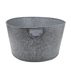 Towle Living® Galvanized Beverage Tub- Fruit And Storage Baskets