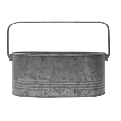 Towle® Living Galvanized Metal Flatware Caddy- Flatware Caddies