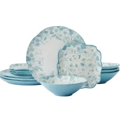 Pfaltzgraff® Garden Blossom 12 Piece Dinnerware Set, Service for 4- Dinnerware Service For 4