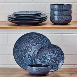 Pfaltzgraff® Garden Elegance 12 Piece Dinnerware Set, Service for 4- Dinnerware Service For 4