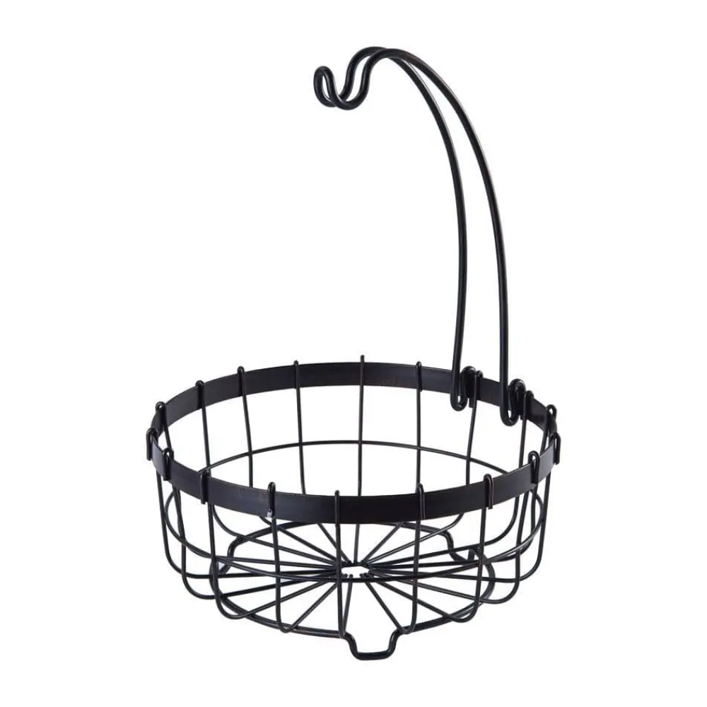Gourmet Basics® General Store Fruit Storage Basket with Banana Hanger- Fruit And Storage Baskets