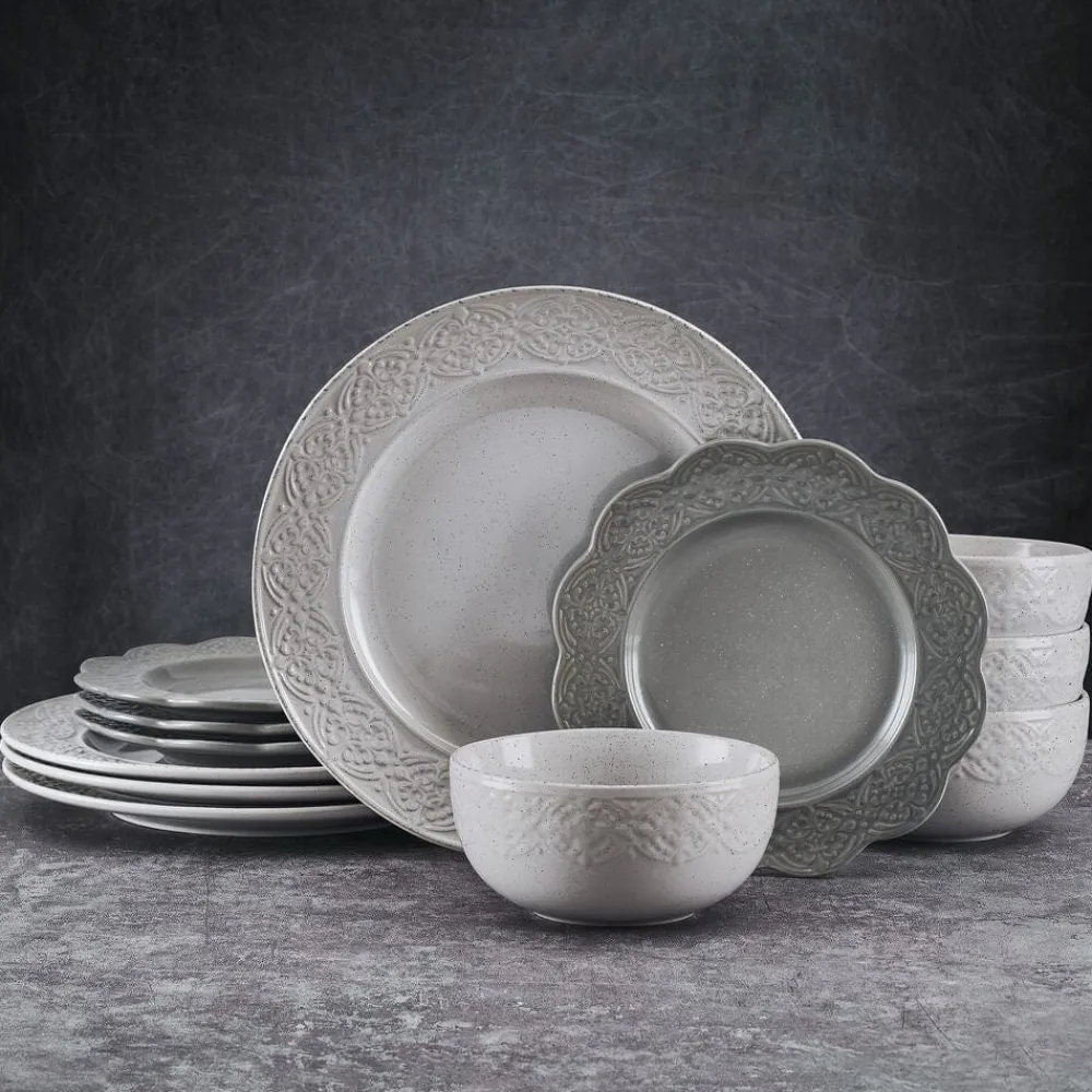 Pfaltzgraff® Gia 12 Piece Dinnerware Set, Service for 4- Dinnerware Service For 4