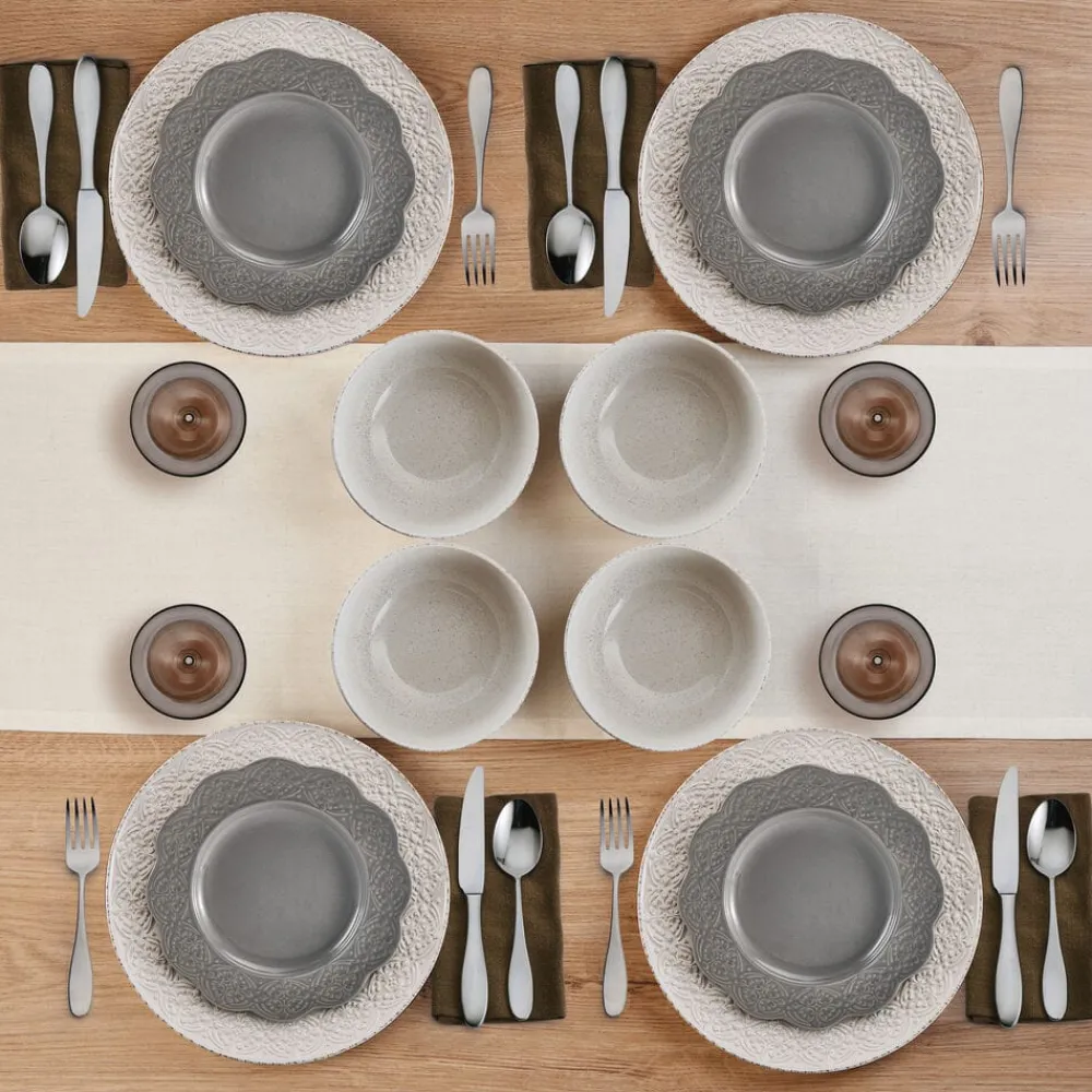 Pfaltzgraff® Gia 12 Piece Dinnerware Set, Service for 4- Dinnerware Service For 4
