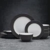 Pfaltzgraff® Grayson Charcoal 12 Piece Dinnerware Set, Service for 4- Dinnerware Service For 4