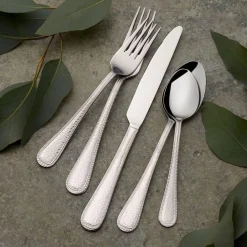 Gourmet Basics® Halston 42 Piece Flatware Set, Service for 8- Sets