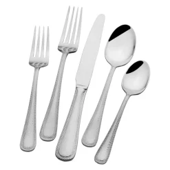 Gourmet Basics® Halston 42 Piece Flatware Set, Service for 8- Sets