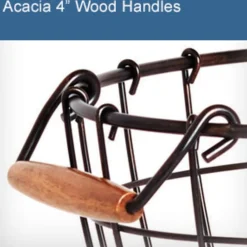 Gourmet Basics® Harbor Adjustable Standing Storage Rack- Fruit And Storage Baskets