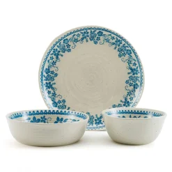 Pfaltzgraff® Hayden Blue 12 Piece Dinnerware Set, Service for 4- Dinnerware Service For 4