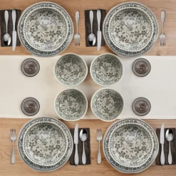 Pfaltzgraff® Hayden Grey 12 Piece Dinnerware Set, Service for 4- Dinnerware Service For 4