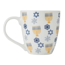 Pfaltzgraff® Holiday Hanukkah Icons Mug- Coffee Mugs