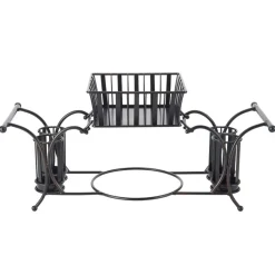 Gourmet Basics® Hostess Buffet Storage Caddy- Flatware Caddies|Fruit And Storage Baskets