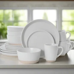 Pfaltzgraff® Hudson Beige 16 Piece Dinnerware Set, Service for 4- Dinnerware Service For 4