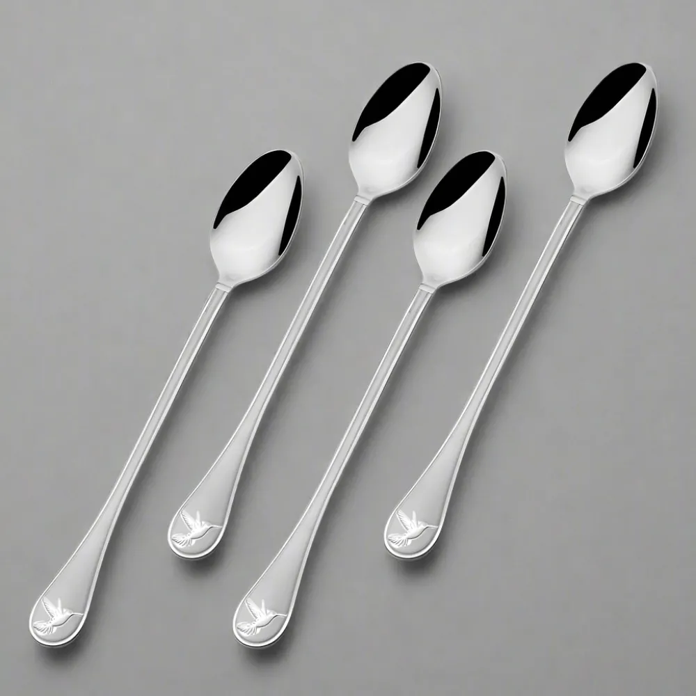 Towle® Everyday Hummingbird Set of 4 Long Handled Spoons- Openstock