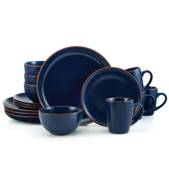 Pfaltzgraff® Hunter Blue 16 Piece Dinnerware Set, Service for 4- Dinnerware Service For 4