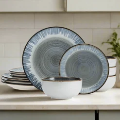 Pfaltzgraff® Jaimie 12 Piece Dinnerware Set, Service for 4- Dinnerware Service For 4