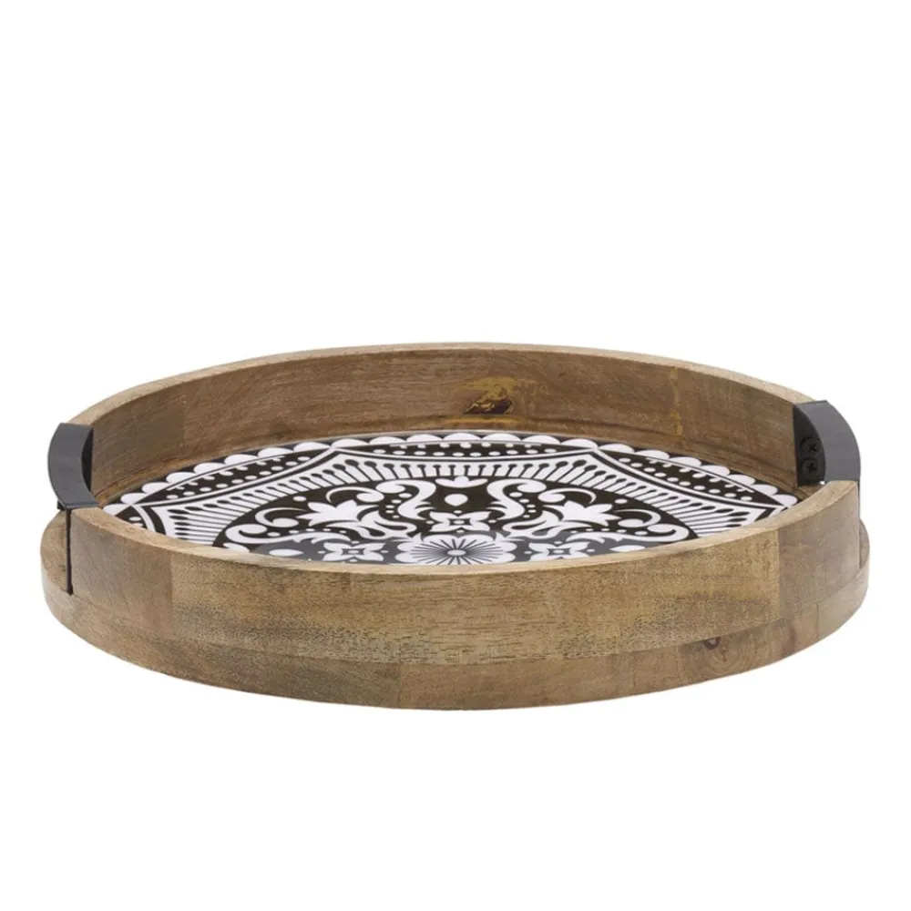 Gourmet Basics® Kensington Black Lazy Susan- Lazy Susans