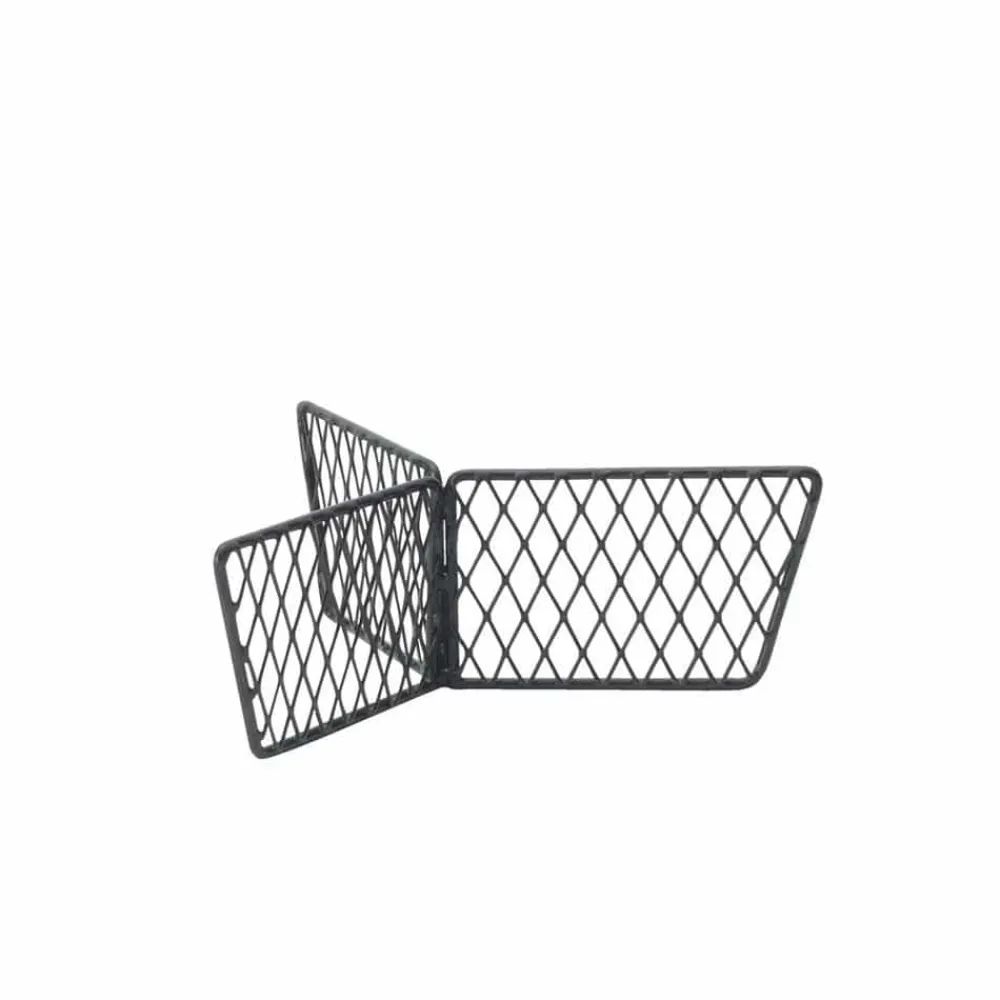 Gourmet Basics® Loop and Lattice 2 Tier Basket with Divider- Fruit And Storage Baskets