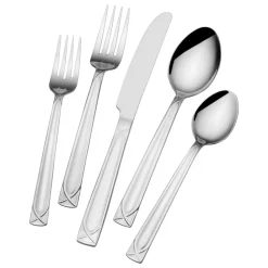 Pfaltzgraff® Mabel 30 Piece Flatware Set With Caddy, Service for 6- Sets